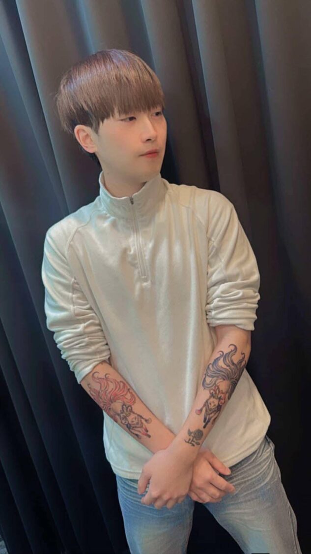 【獨家/有影】台南超商擦肩撞到 為何演變濺血衝突?陳勇正說明衝突關鍵過程 陳勇正平時擔任模特兒喜好打抱不平。(圖/記者林照東翻攝)