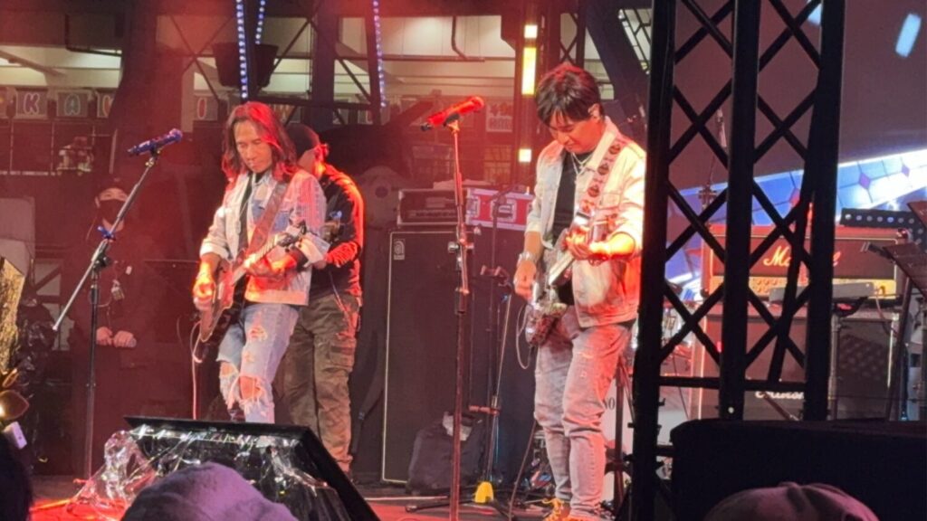 改善士林夜市環境、爭取大型活動 許立丕:為里民與攤商共榮持續努力 許立丕表示將爭取明年「出口音樂節」在北藝廣場舉辦。(翻攝畫面)