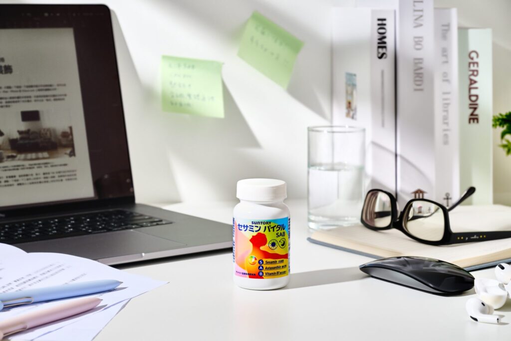 SUNTORY三得利新品「元沛SAB芝麻明E」 SUNTORY三得利新品「元沛SAB芝麻明E」