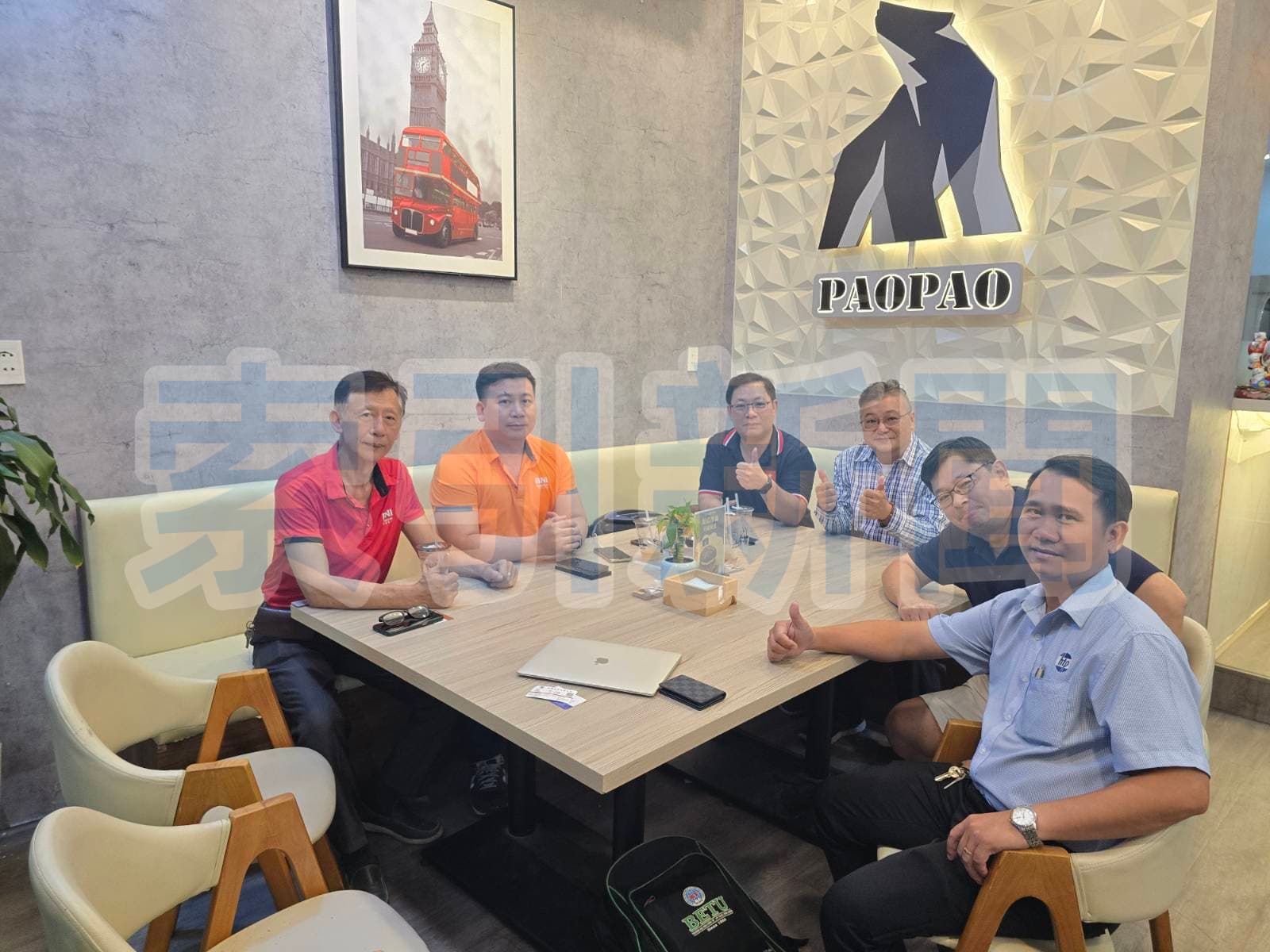 圖說：會中台越雙方就實際投資與合作專案進行交流與簡報（圖由東協商會提供）