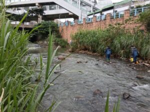 新北市環保局破獲營造公司違法排污依法嚴懲