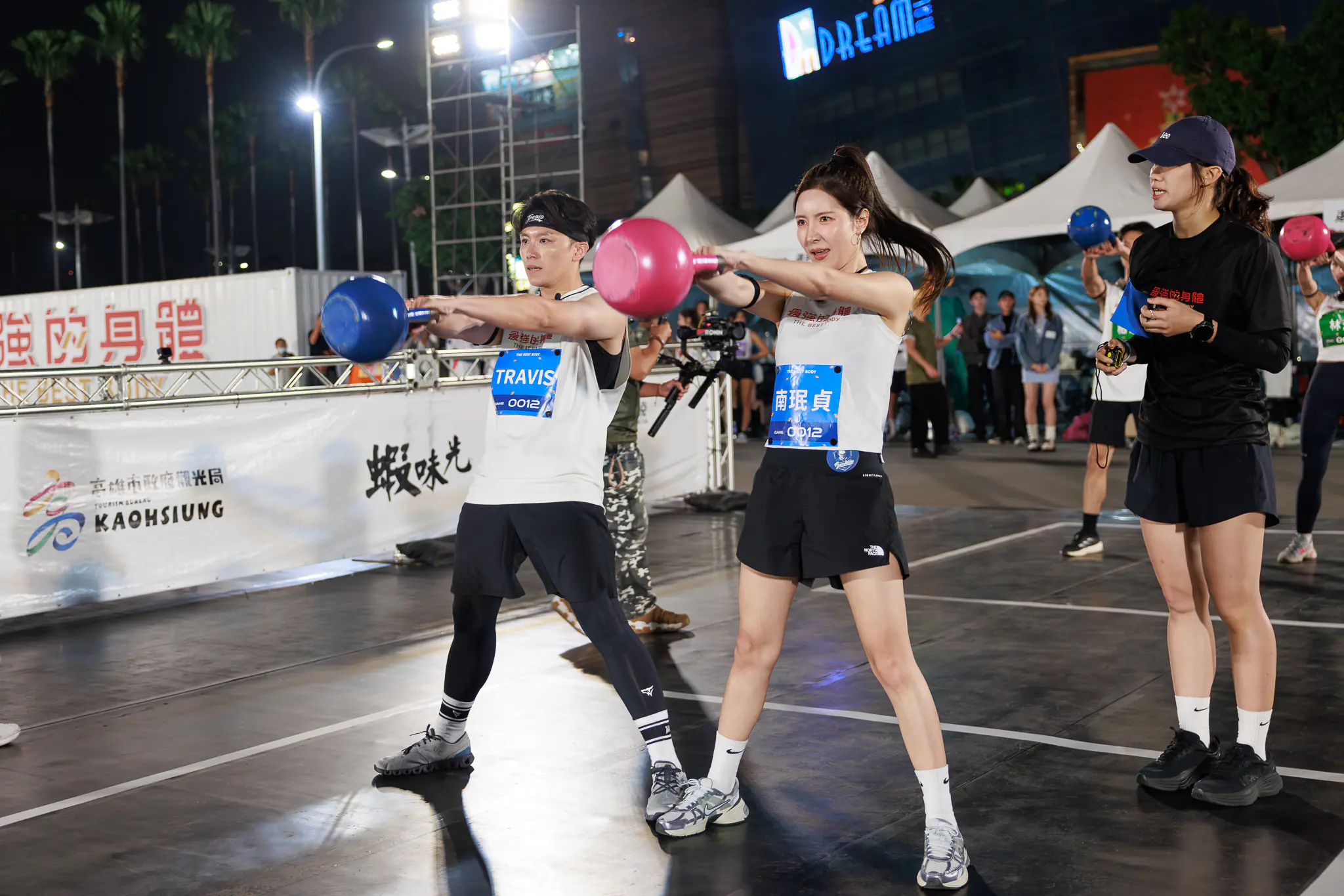 畫面好香啦啦隊拼場 南珉貞 金娜妍魅力爆棚 掀體能巔峰對決　