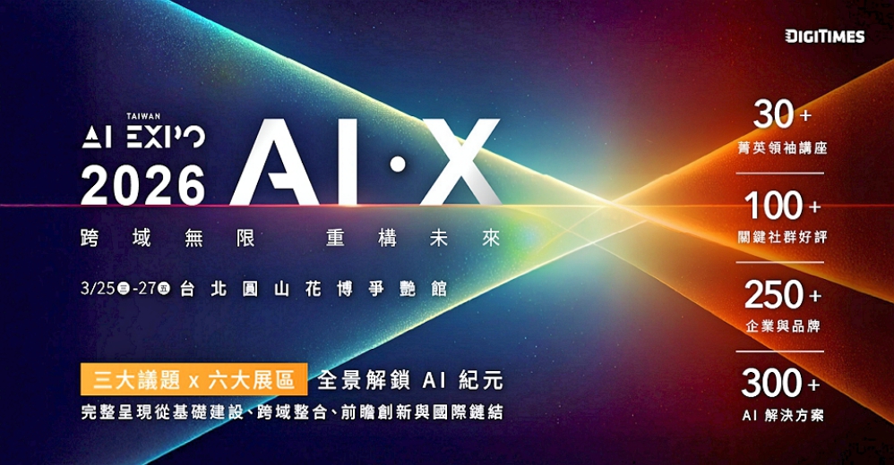 從生成式AI到量子運算突破 台灣最大AI盛會「AI EXPO Taiwan 2026」3/25–27花博爭豔館重磅登場! 從生成式AI到量子運算突破 台灣最大AI盛會「AI EXPO Taiwan 2026」3/25–27花博爭豔館重磅登場!