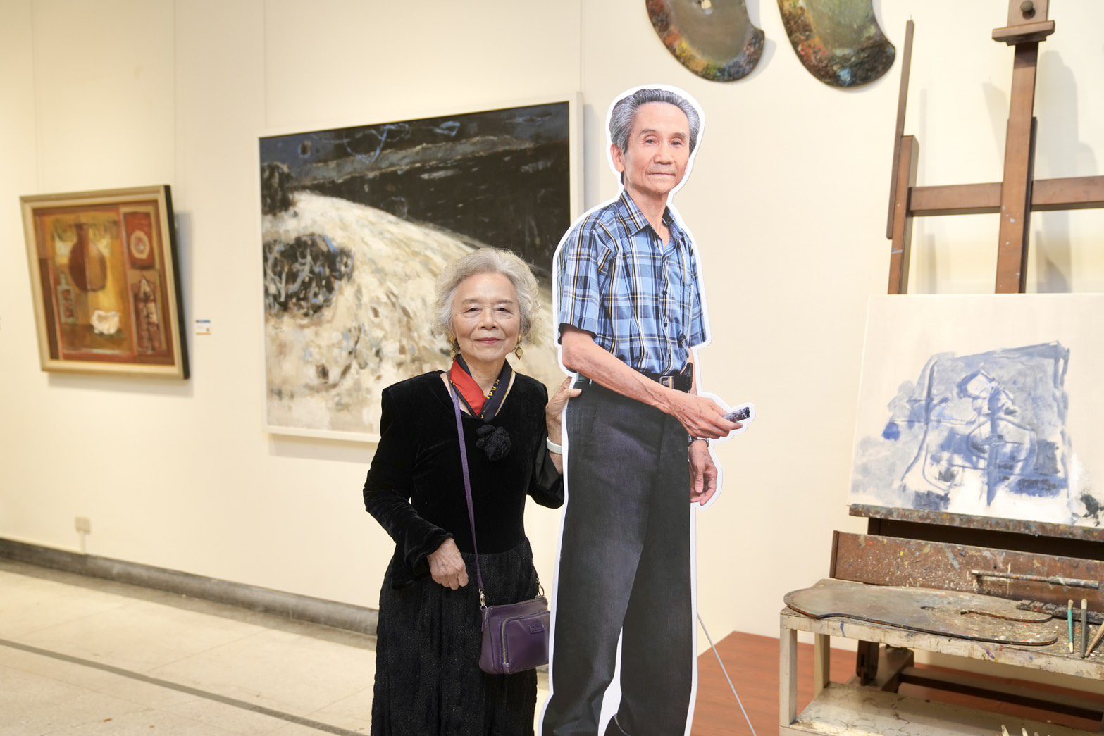 陳銀輝遺作〈醒〉首度曝光 女兒策展承續藝脈 紀念展台中開幕 陳銀輝遺作〈醒〉首度曝光 女兒策展承續藝脈 紀念展台中開幕