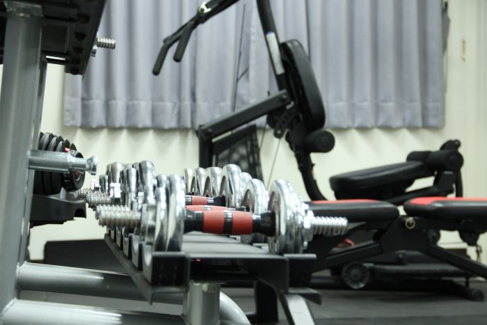 獲贈健身器材 頭前派出所員警健康添能量 14 《圖說》捐贈健身器材。〈新莊分局提供〉