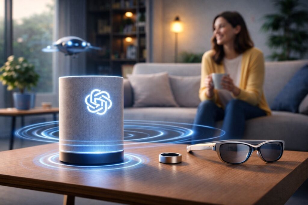 OpenAI挑戰音訊智慧裝置?AI語音革命引爆無螢幕競賽 OpenAI挑戰音訊智慧裝置?AI語音革命引爆無螢幕競賽