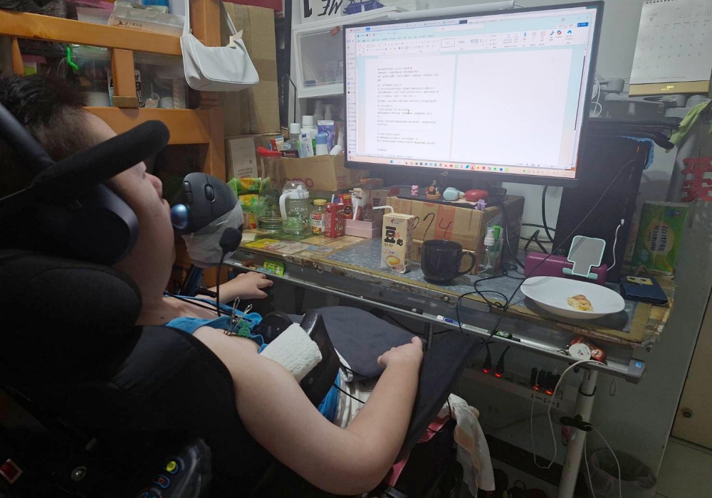 「新生命資訊」打造友善職場 黃瀅芝「輪」出新人生 「新生命資訊」打造友善職場 黃瀅芝「輪」出新人生