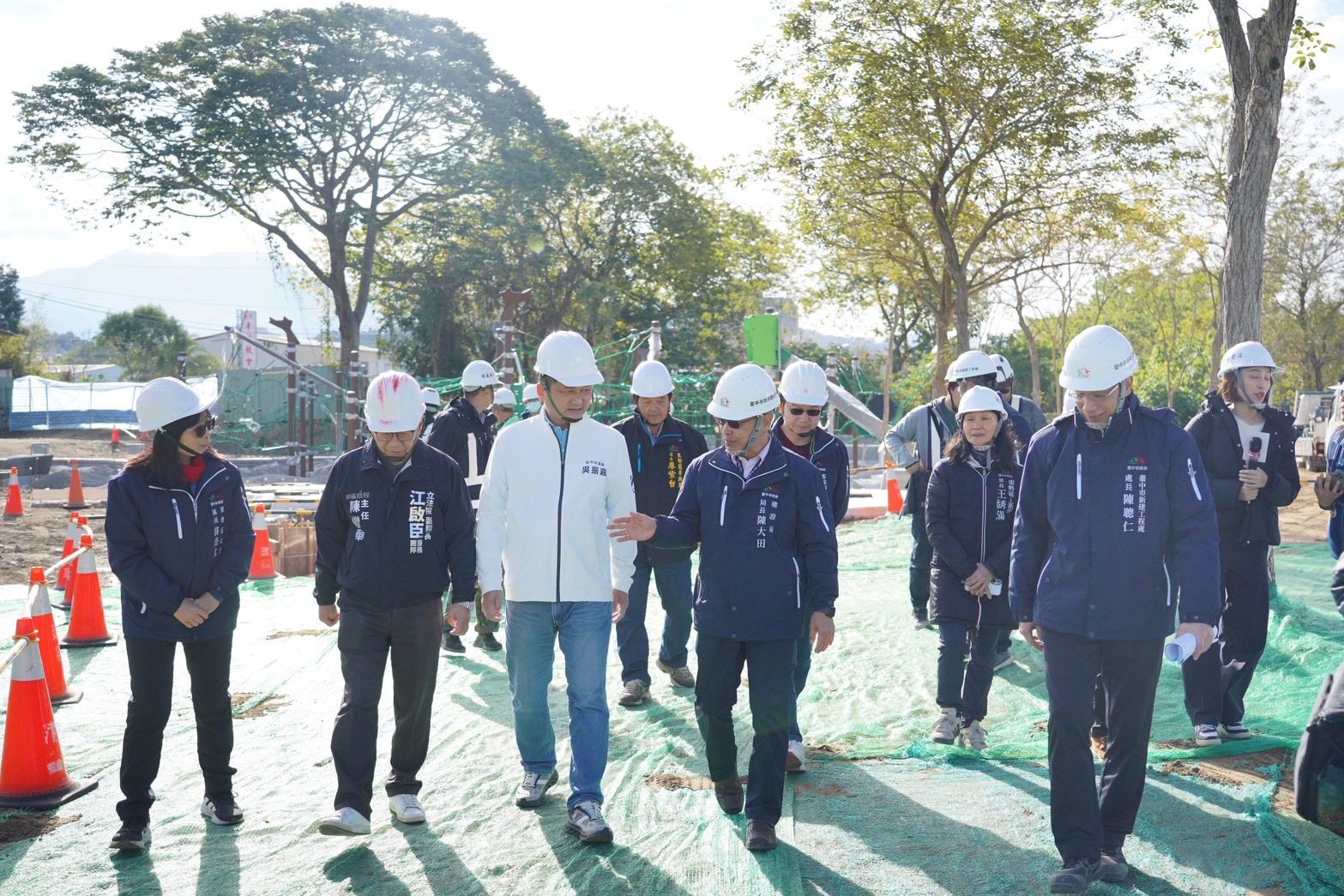 「全國首座」! 東勢獨角仙生態公園成形 建設局長:進度破8成、力拼4月啟用 「全國首座」! 東勢獨角仙生態公園成形 建設局長:進度破8成、力拼4月啟用