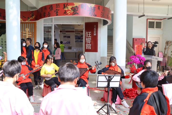 元長愛樂狂響館揭牌 保存元長樂團珍貴文史 推動藝文向下扎根 元長愛樂狂響館