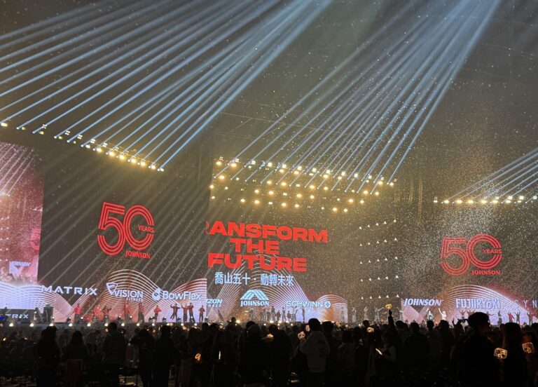 喬山健康科技登上大巨蛋  寫下國際品牌新篇章