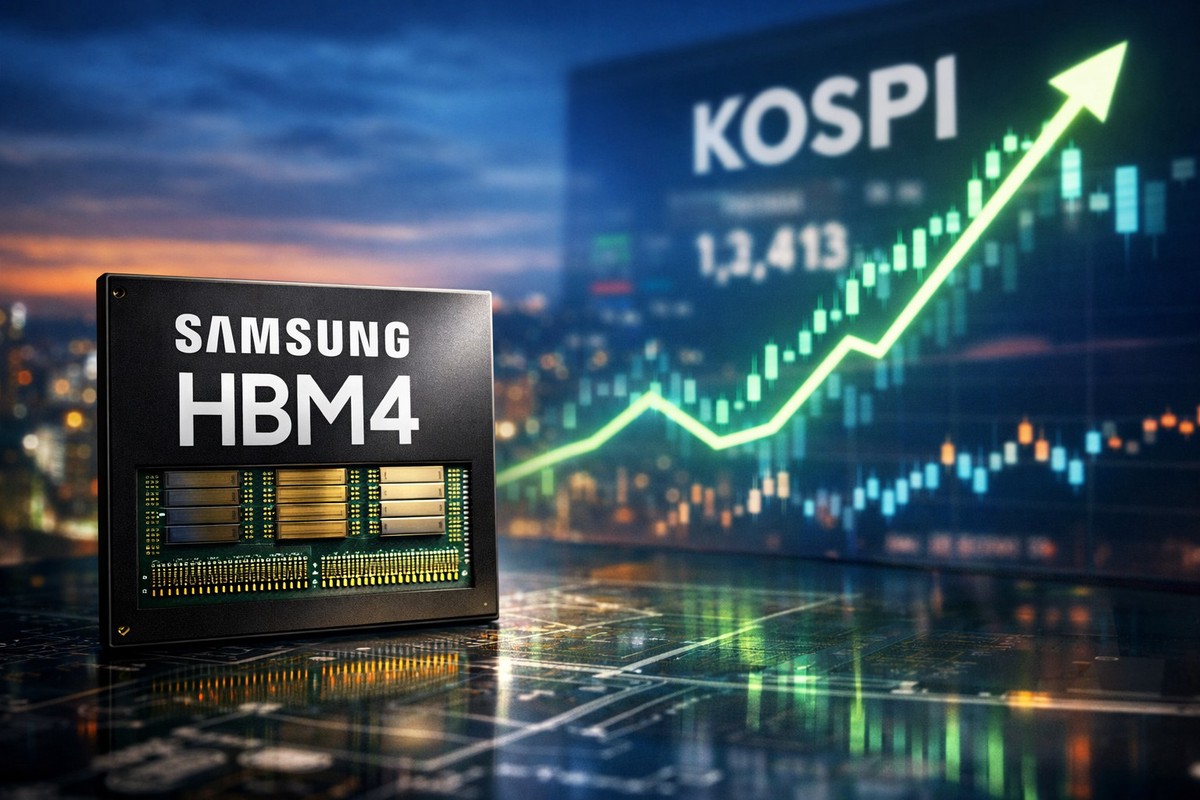 南韓三星HBM4晶片獲客戶按讚 股價勁揚3.8%重返榮耀