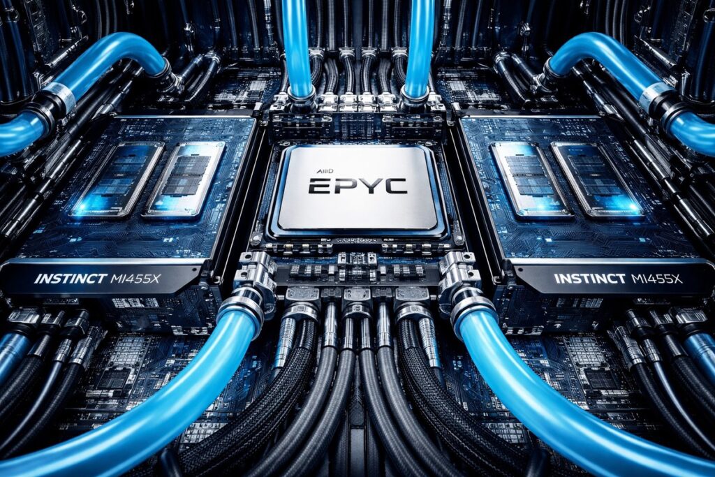 AMD Helios機架亮相!全球首見2奈米AI晶片挑戰輝達霸權 AMD Helios機架亮相!全球首見2奈米AI晶片挑戰輝達霸權