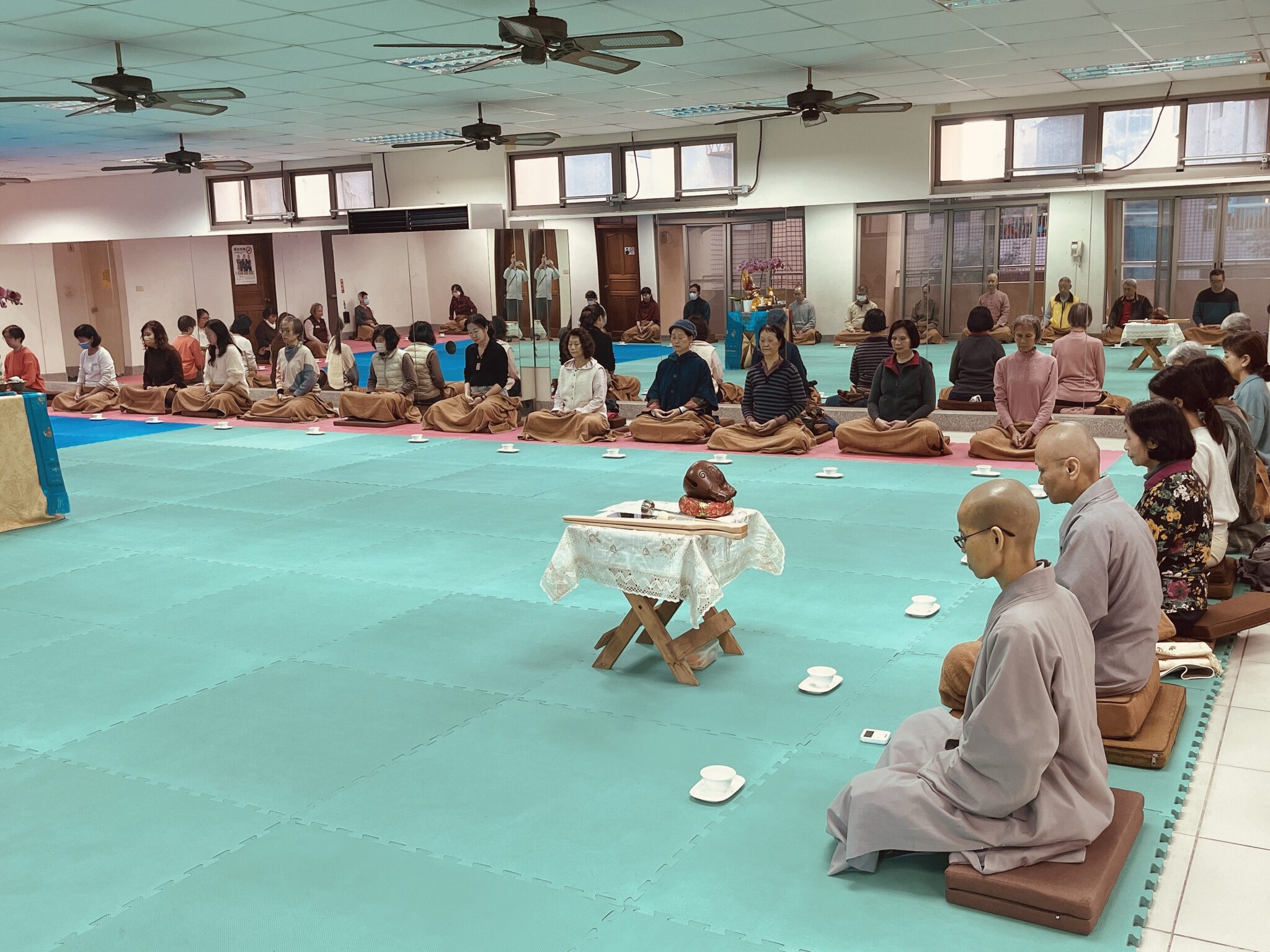 覺行弘法協會舉行禪修大法學一日習營 50多人學習禪修同霑法喜 覺行弘法協會舉行禪修大法學一日習營 50多人學習禪修同霑法喜