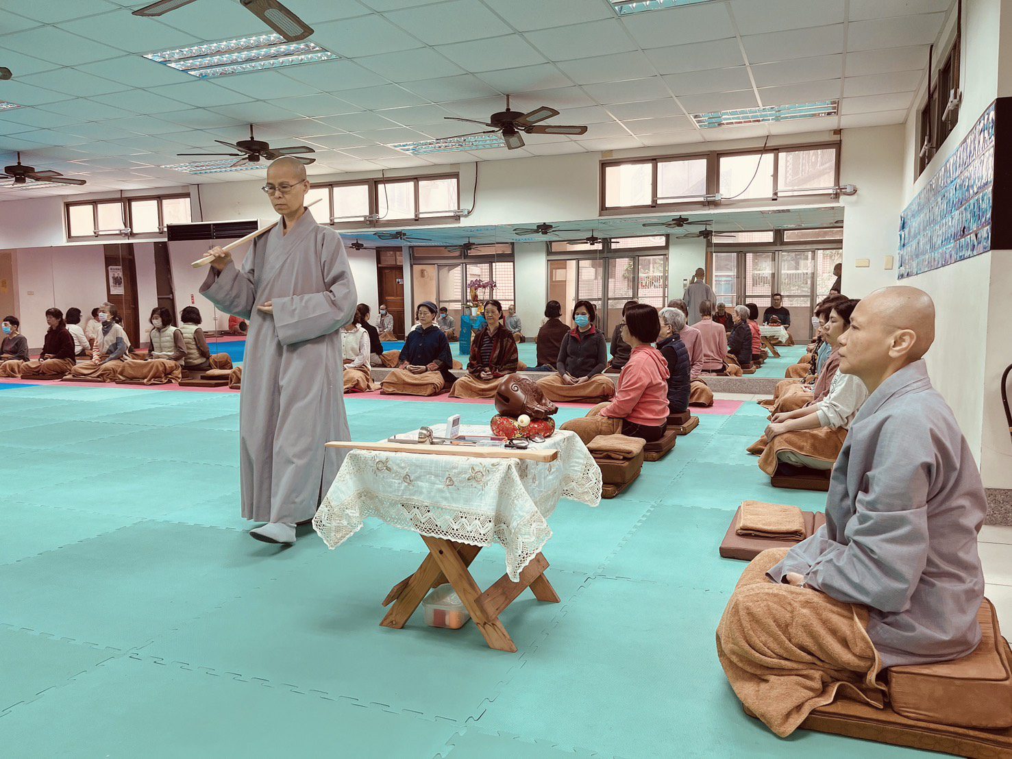 覺行弘法協會舉行禪修大法學一日習營 50多人學習禪修同霑法喜 覺行弘法協會舉行禪修大法學一日習營 50多人學習禪修同霑法喜