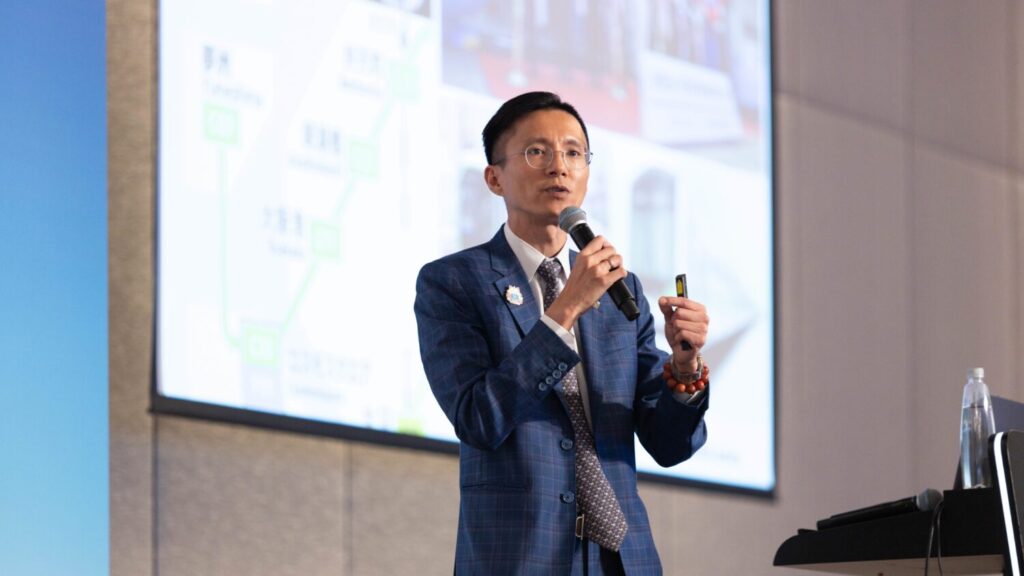 「日圓走弱」匯率逼近關鍵關卡 日本建商談海外置產經營關鍵 FMI-JAPAN_蘇君林。(圖/主辦單位提供)