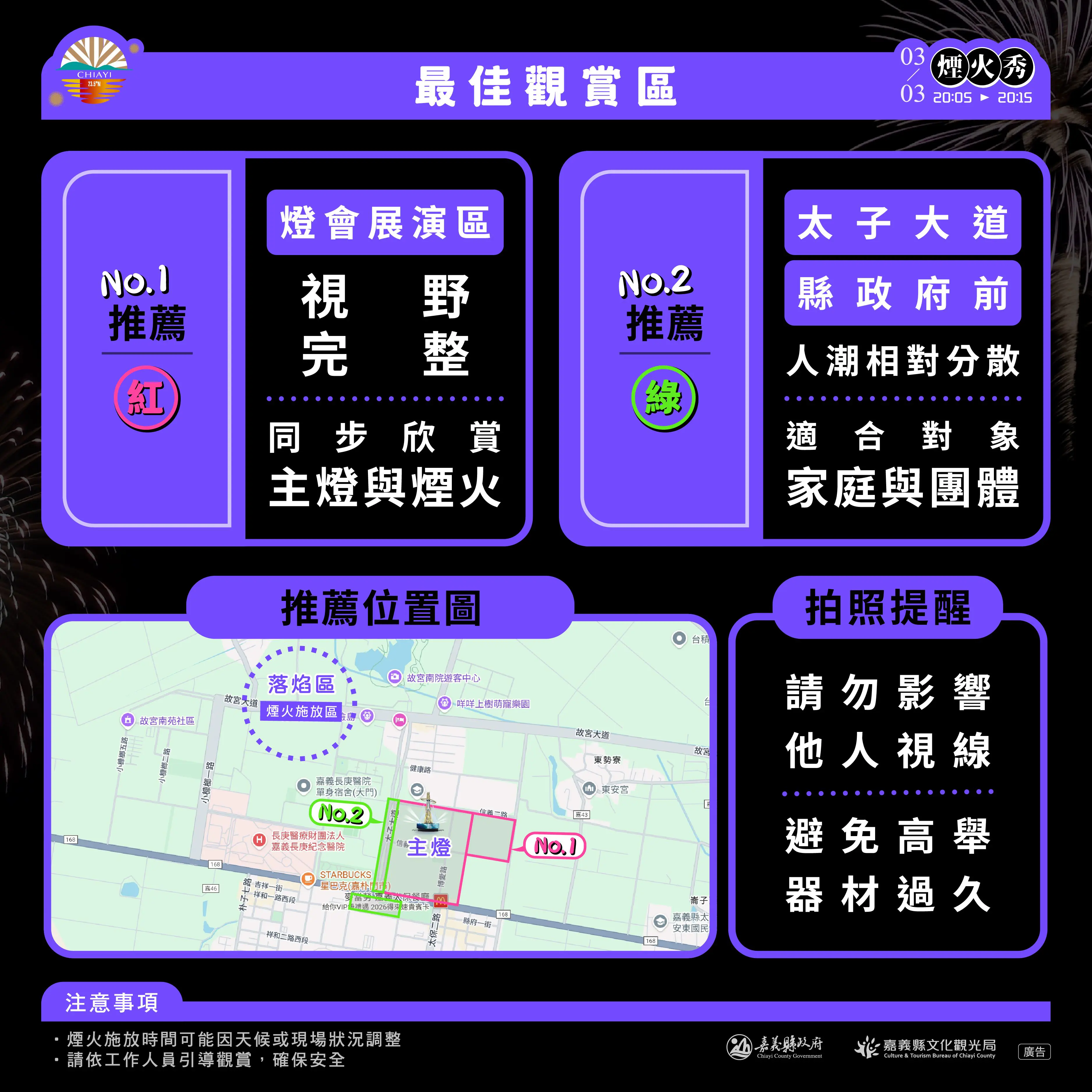 2026台灣燈會3月3日開幕　高空煙火秀點亮夜空