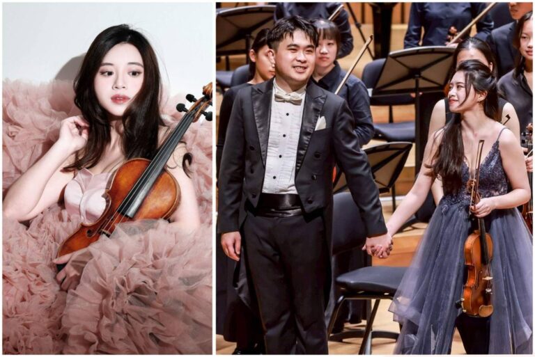 從法國巴黎管弦樂團到寶莉文化沙龍：施昕妤小提琴家現身  胡寶莉、黃秀慧與唐玉書齊聲讚賞