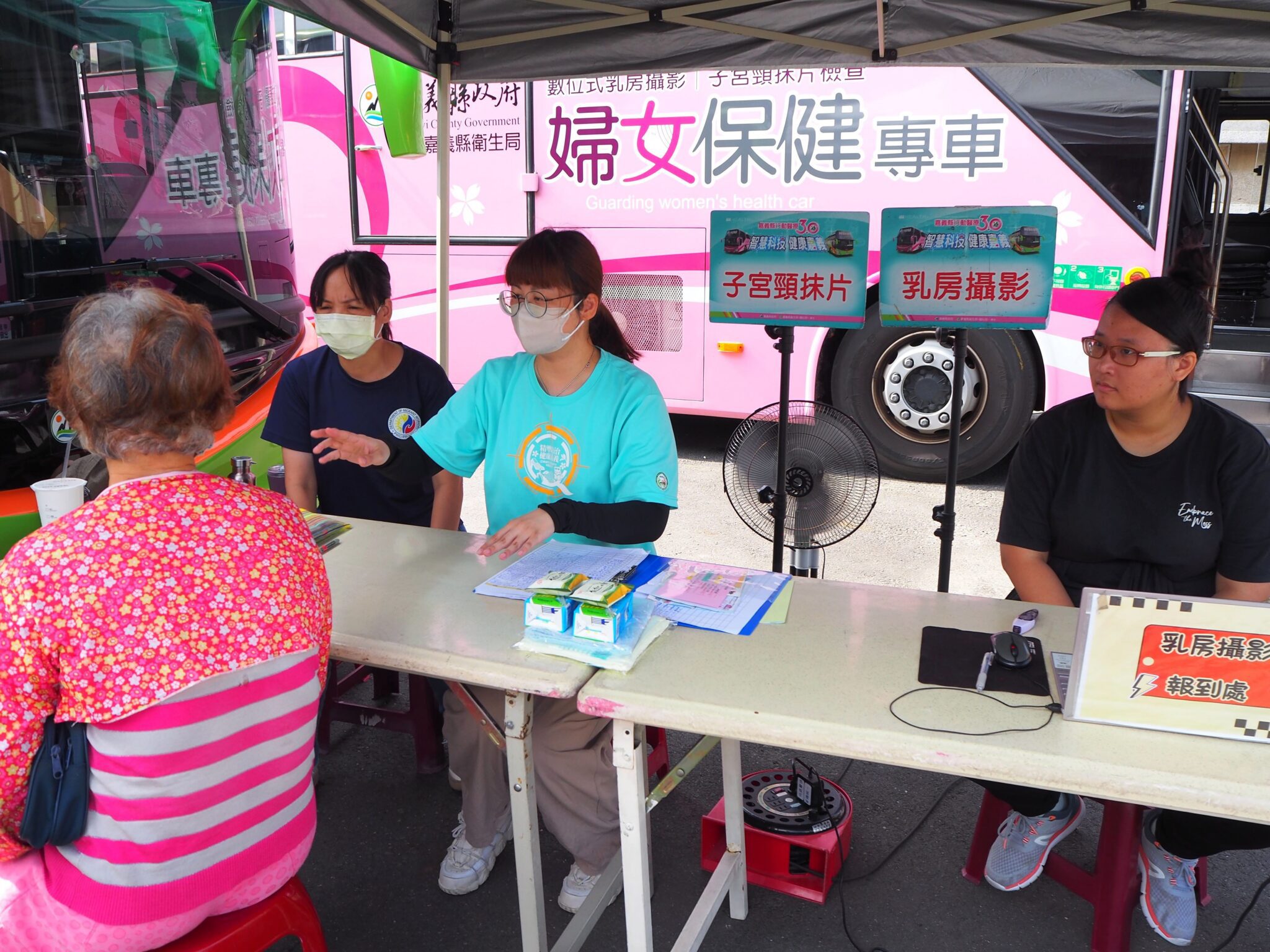 嘉縣「健康加碼」送醫療到村里 守護民眾健康 提升篩檢方便性 嘉縣「健康加碼」送醫療到村里 守護民眾健康 提升篩檢方便性