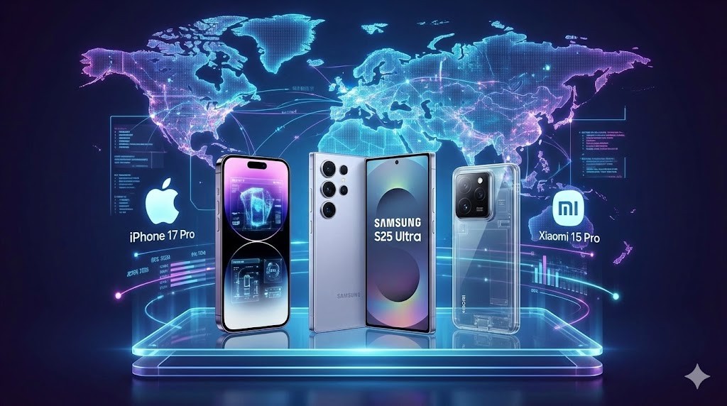 2025全球智慧手機出貨逆勢增2%!iPhone 17奪市佔王寶座 2025全球智慧手機出貨逆勢增2%!iPhone 17奪市佔王寶座