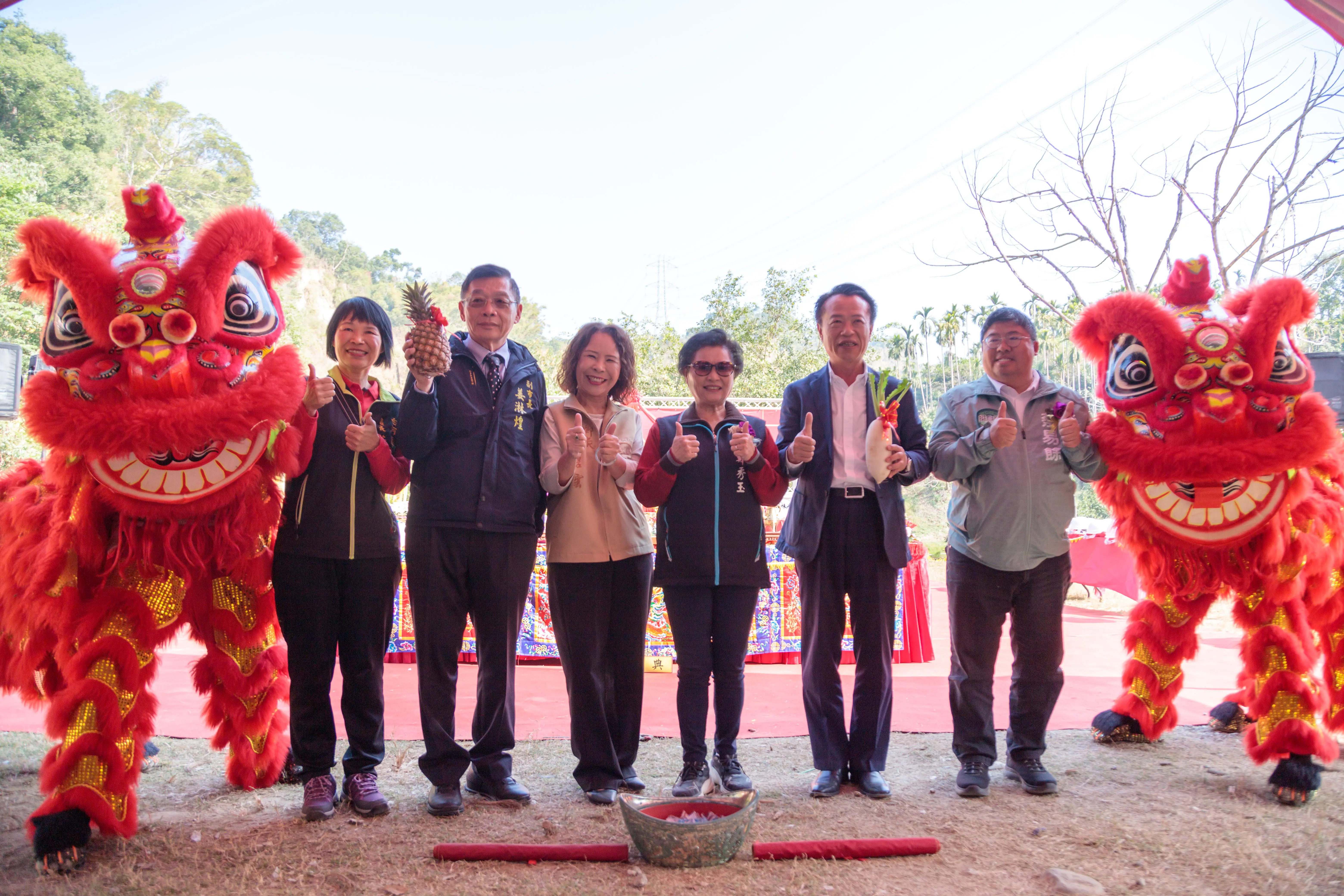 中埔鄉嘉182線禮成橋 改建工程動土典禮 中埔鄉嘉182線禮成橋 改建工程動土典禮