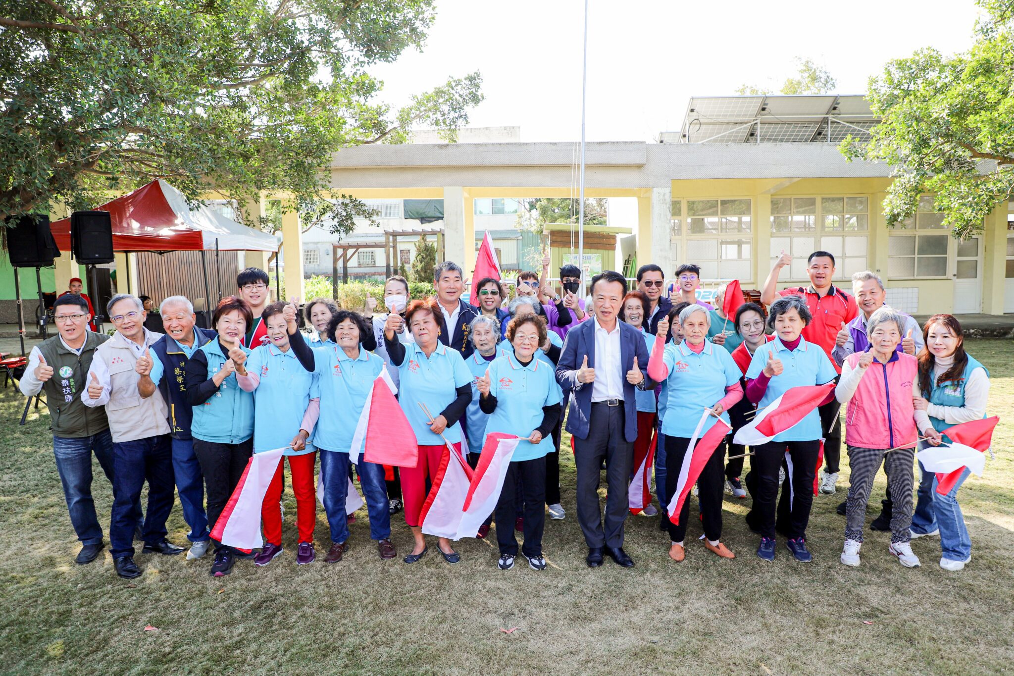 廢校活化再現新生命 嘉義縣打造世代共融長照場域 廢校活化再現新生命 嘉義縣打造世代共融長照場域