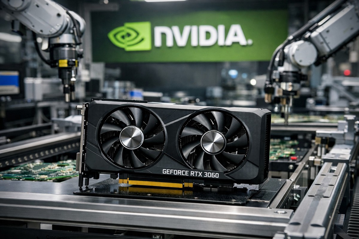記憶體荒引爆舊卡新商機?傳輝達重啟RTX 3060生產線 記憶體荒引爆舊卡新商機?傳輝達重啟RTX 3060生產線