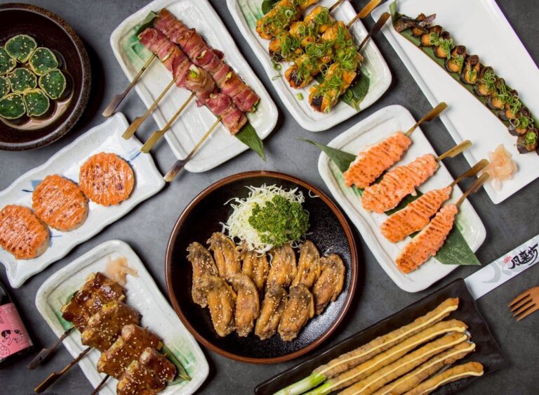 秋冬宵夜聚餐小酌！台北中山居酒屋「風來坊串串」一次吃到名古屋唐揚雞翅與各式串燒、串揚