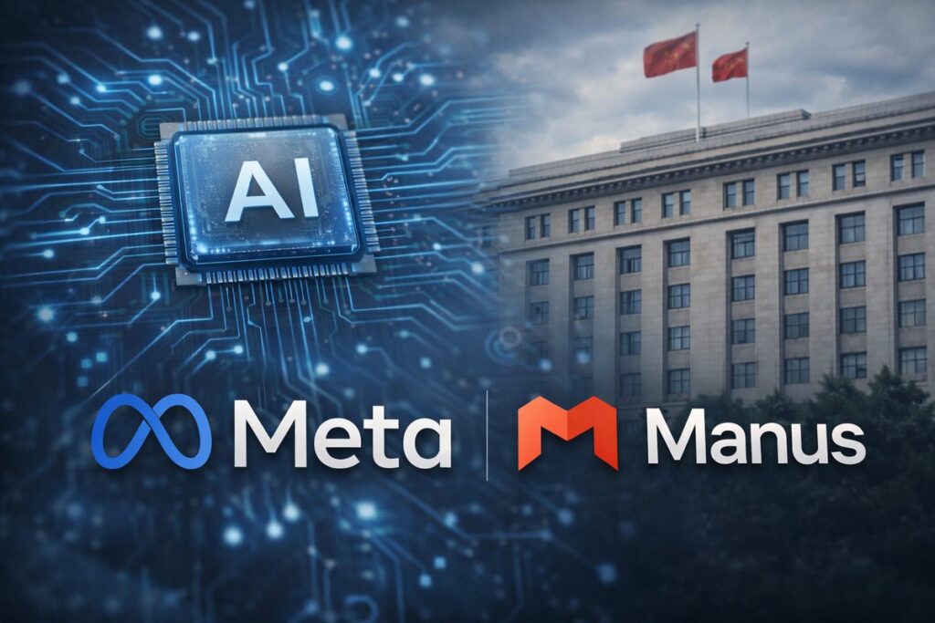 涉出口管制與技術轉移？中國啟動審查Meta併購Manus案