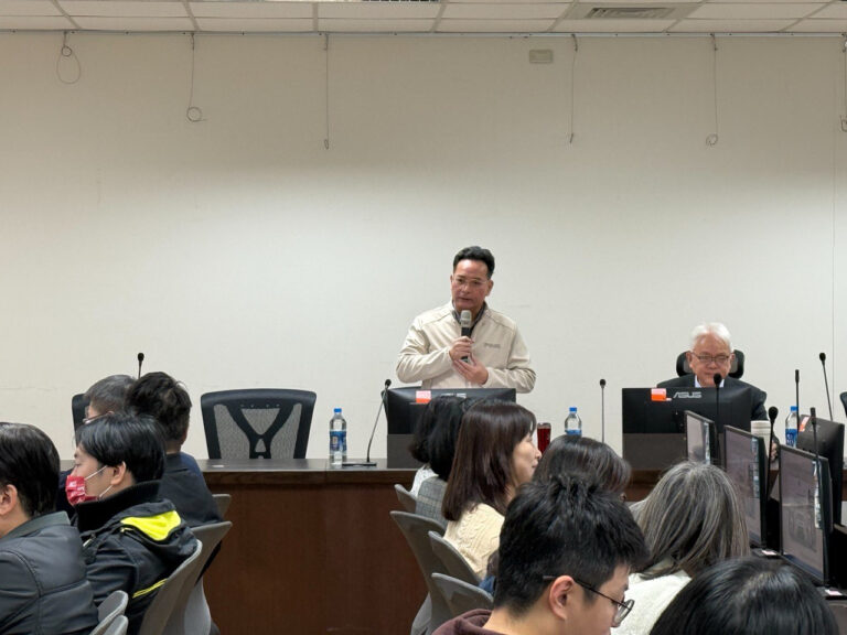 從「國會走進校園」　 立院教文會主秘陳錫欽博士勤益科大分享委員會制度智慧