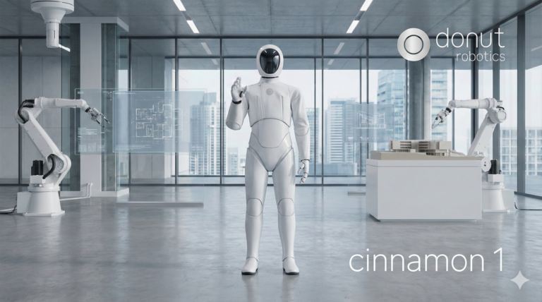 人形機器人cinnamon 1亮相！日本黑科技「靜默手勢」進軍建築業