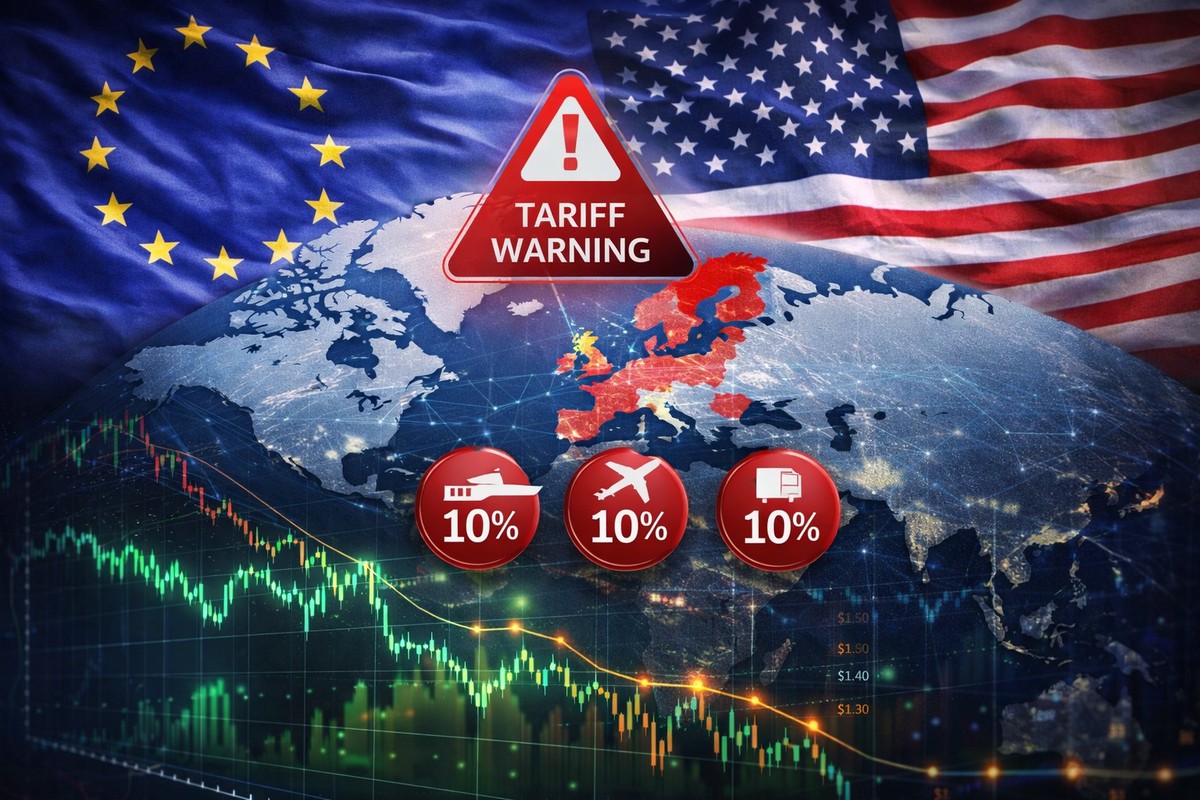 川普再掀關稅戰!歐洲八國遭點名 美元重挫、避險資金轉移 川普再掀關稅戰!歐洲八國遭點名 美元重挫、避險資金轉移