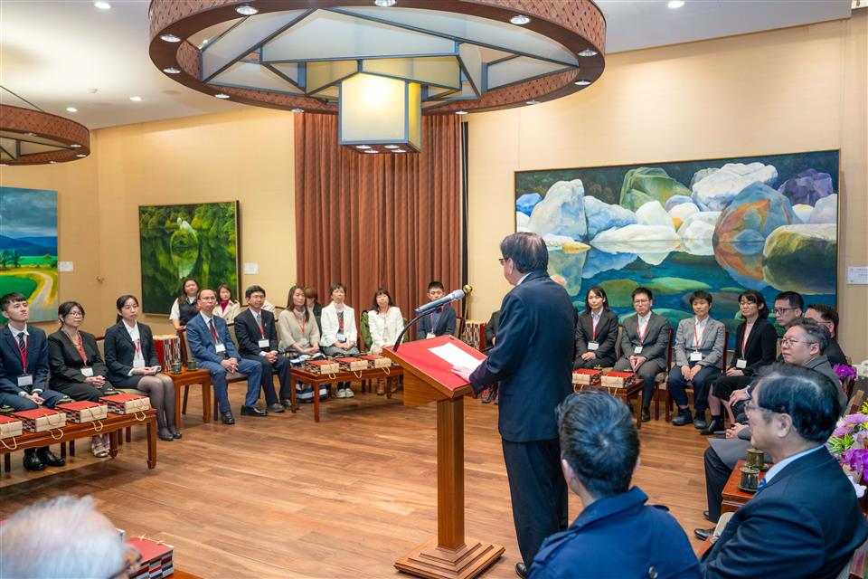 國家級榮耀！芳苑分局家防官姚家興　獲邀總統府接見！