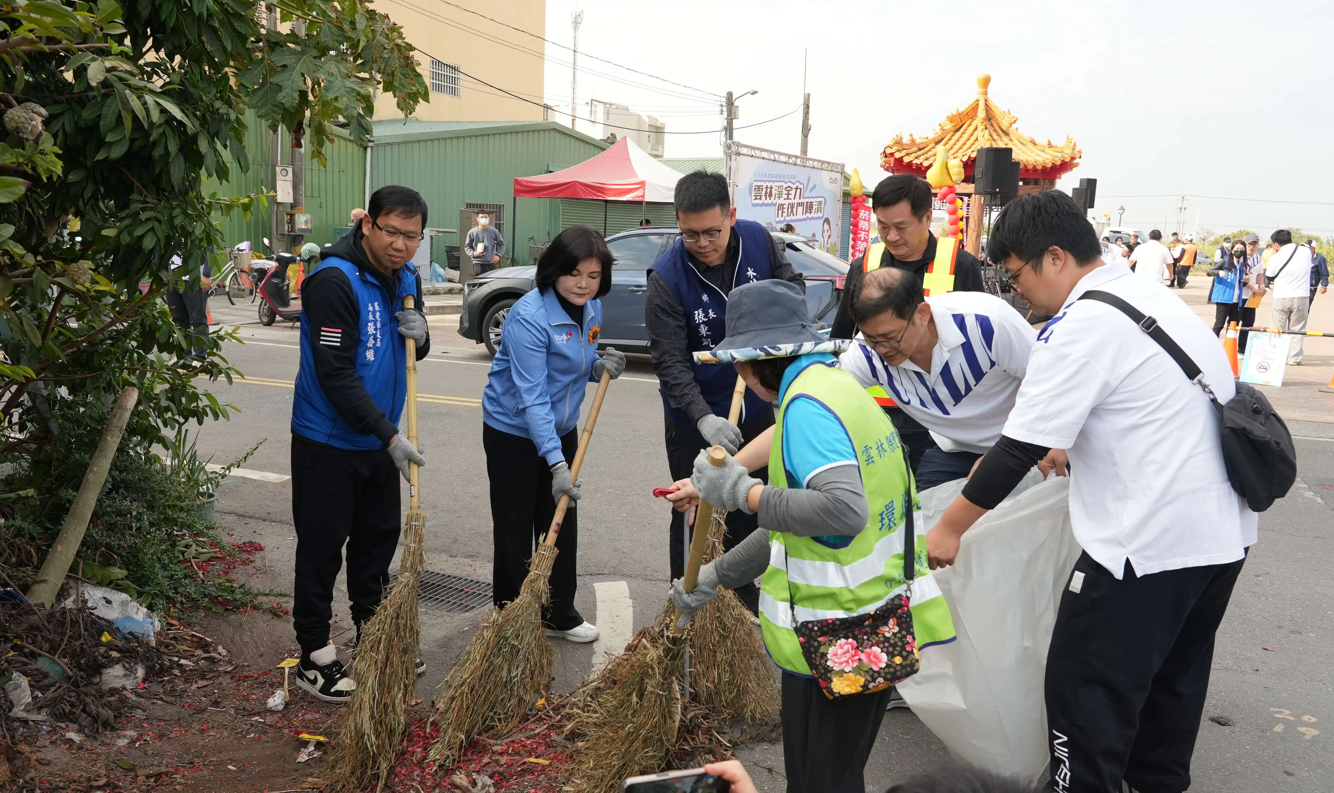 雲林環境清潔週全面啟動 鄉親淨全力作伙鬥陣清 雲林環境清潔週全面啟動 鄉親淨全力作伙鬥陣清