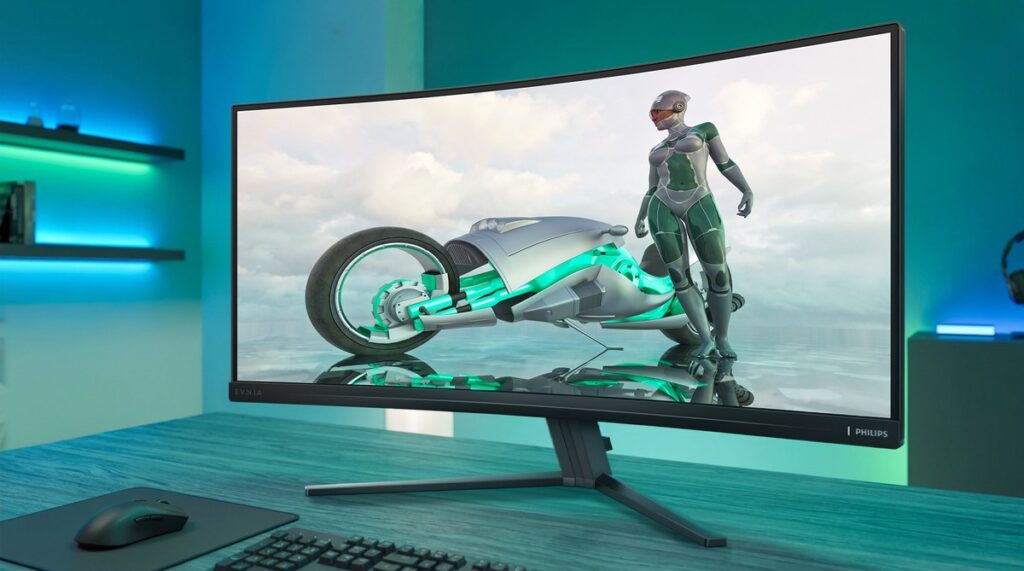 飛利浦曲面電競顯示器Evnia 34M2C3500L登台 1500R、21:9打造沉浸式超廣視界 飛利浦曲面電競顯示器Evnia 34M2C3500L登台 1500R、21:9打造沉浸式超廣視界