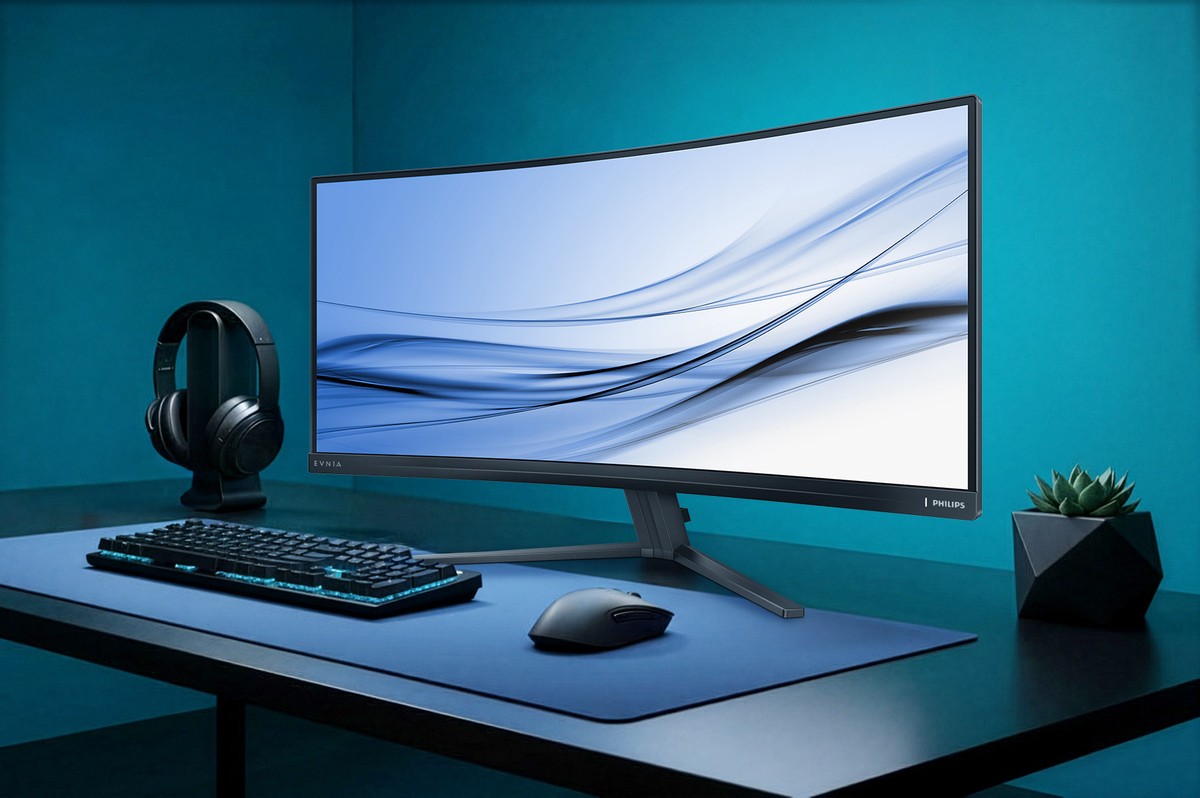飛利浦曲面電競顯示器Evnia 34M2C3500L登台 1500R、21:9打造沉浸式超廣視界 飛利浦曲面電競顯示器Evnia 34M2C3500L登台 1500R、21:9打造沉浸式超廣視界