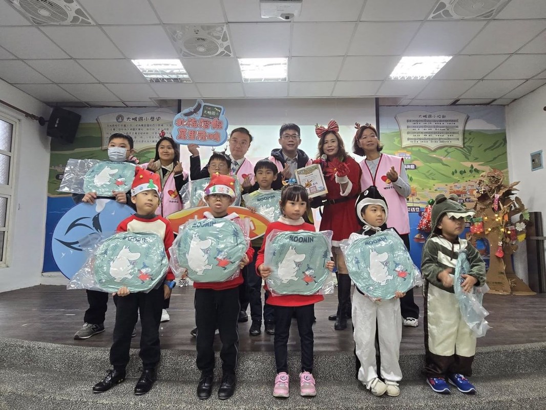 織夢行善年末送暖計畫・點亮偏鄉的耶誕心光