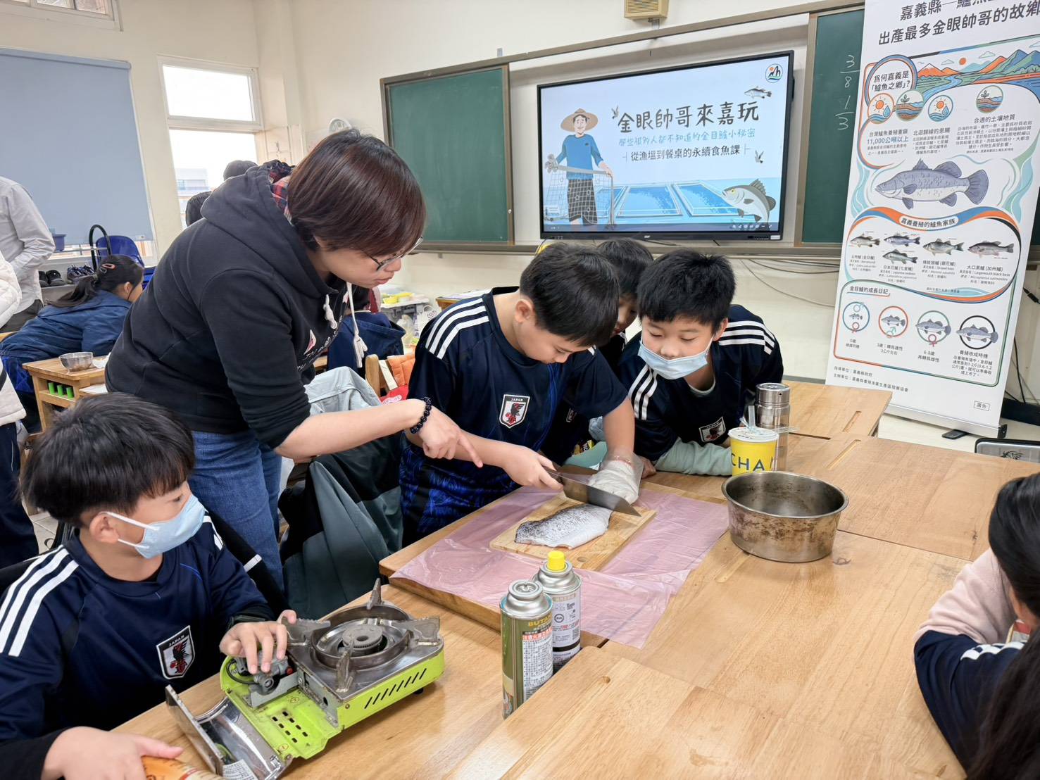 嘉義縣培訓金目鱸食魚推廣種子　前進校園扎根食魚教育