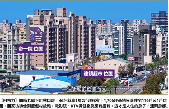 專家點名林口南勢生活圈下一個黑馬!「帝一院」難以複製的稀有條件 專家點名林口南勢生活圈下一個黑馬!「帝一院」難以複製的稀有條件