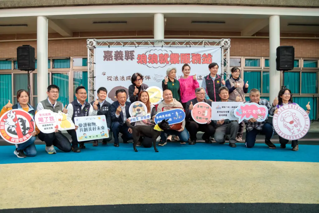 嘉義縣獨創「浪浪就業服務站」　浪浪成為夥伴不再流浪