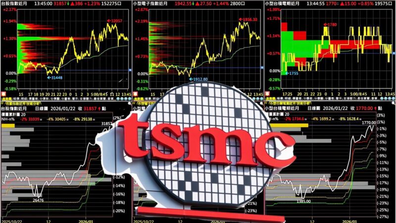 台積電股價創新高:開啟台灣經濟與國家安全新時代 台積電股價創新高:開啟台灣經濟與國家安全新時代