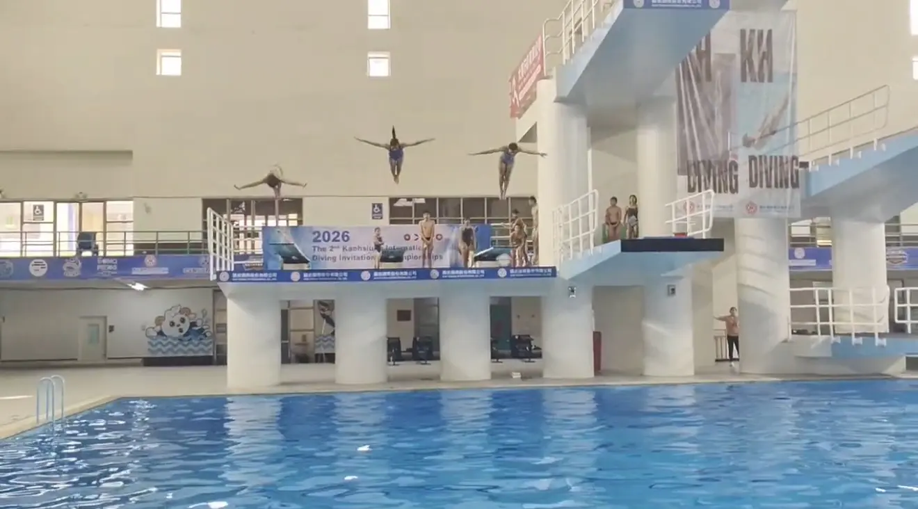 第二屆高雄市跳水國際邀請賽盛大開幕 8歲小將驚艷跳水秀 國際好手齊聚高雄 第二屆高雄市跳水國際邀請賽盛大開幕 8歲小將驚艷跳水秀 國際好手齊聚高雄