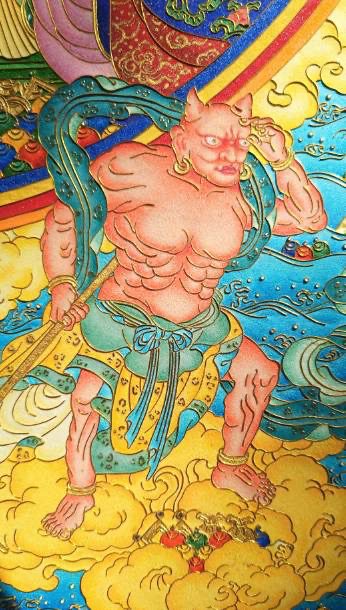 掐絲唐卡賞析(下) 海上女神媽祖唐卡:當民間信仰遇見唐卡語法,慈悲無分別、藝術無國界 掐絲唐卡賞析(下) 海上女神媽祖唐卡:當民間信仰遇見唐卡語法,慈悲無分別、藝術無國界