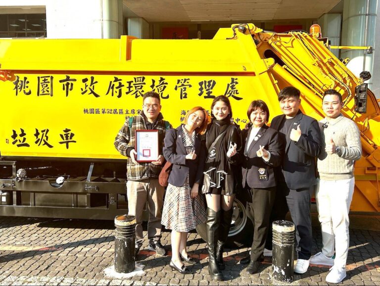 黃金車投入桃園清潔量能　張善政感謝海雁會同濟會會長馮瑞玲攜手公益夥伴守護城市