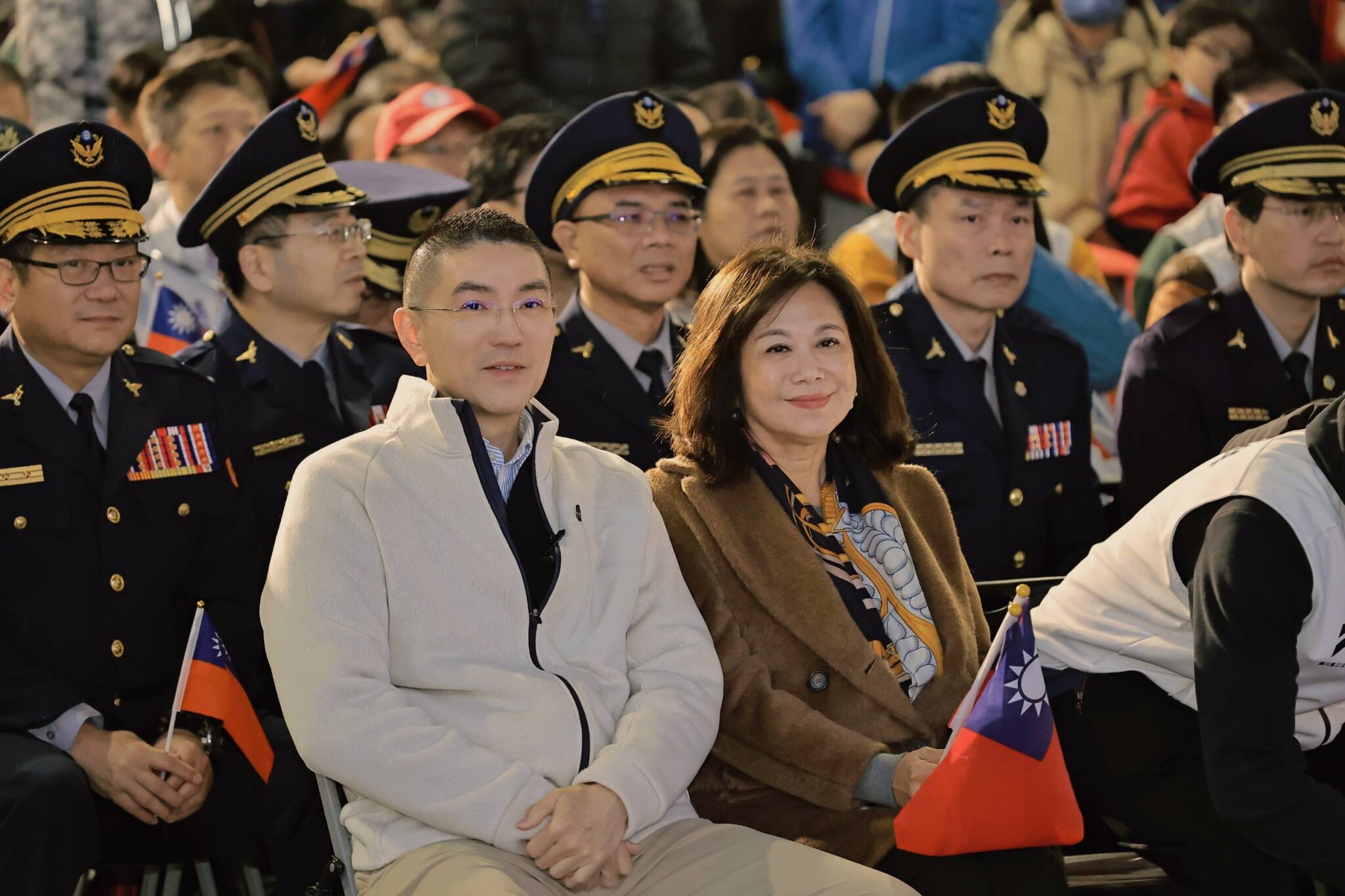 「台灣頭・愛永續・迎未來」基隆元旦升旗 謝國樑:用心服務市民 「台灣頭・愛永續・迎未來」基隆元旦升旗 謝國樑:用心服務市民