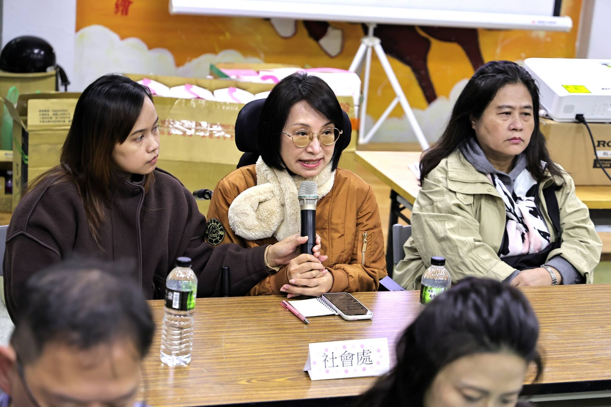 基隆首場公民座談會　謝國樑率局處首長傾聽信義區在地聲音