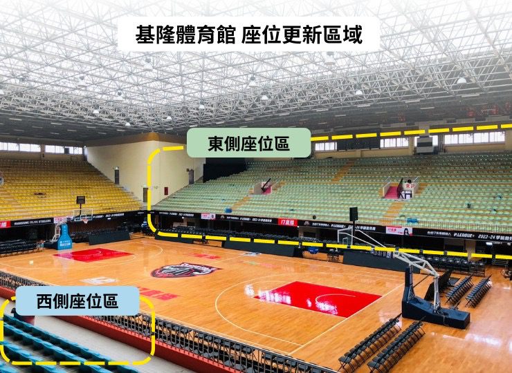 基隆市立體育館啟動整建工程 更新2,278席座椅打造現代化觀賽空間 基隆市立體育館啟動整建工程 更新2,278席座椅打造現代化觀賽空間