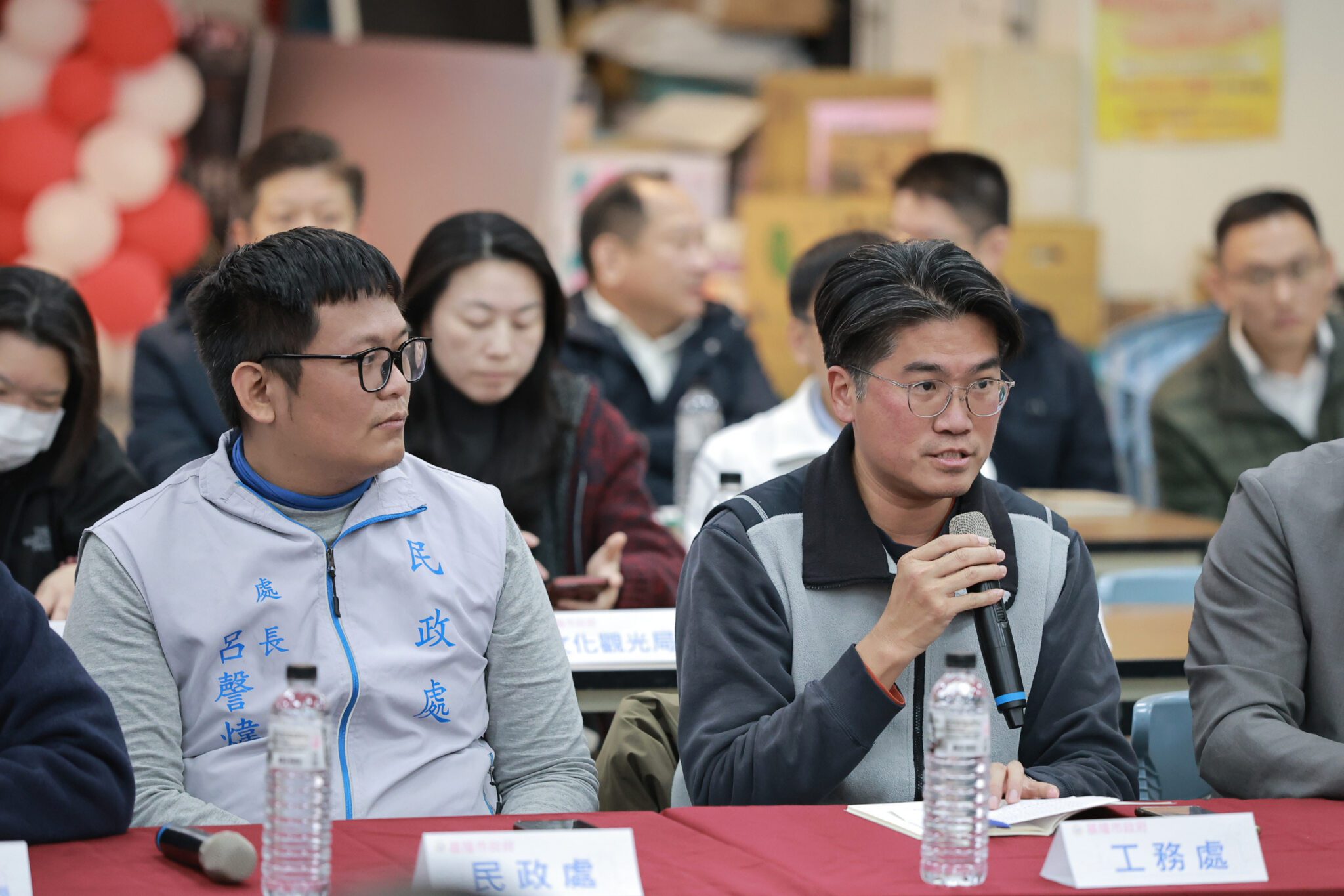 謝國樑主持中山區公民座談　零距離回應市民關切