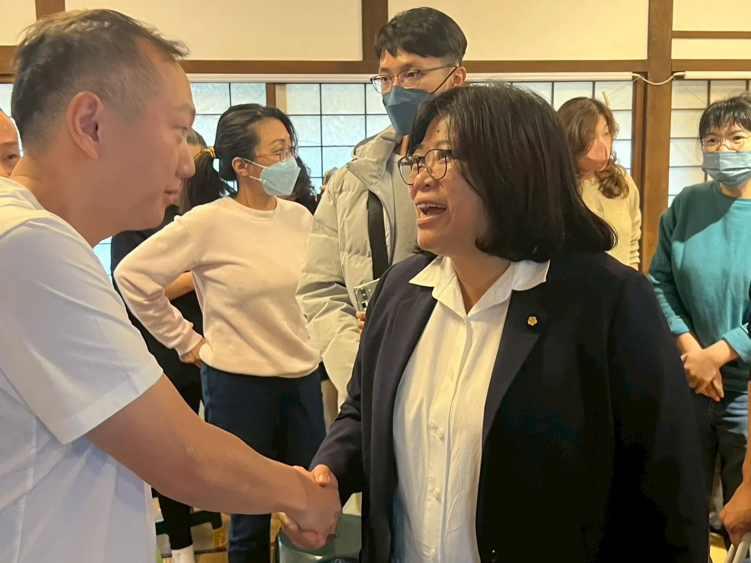 王美惠協調檜意森活村營運權爭議 農業部承諾優先保障店家權益 王美惠協調檜意森活村營運權爭議 農業部承諾優先保障店家權益