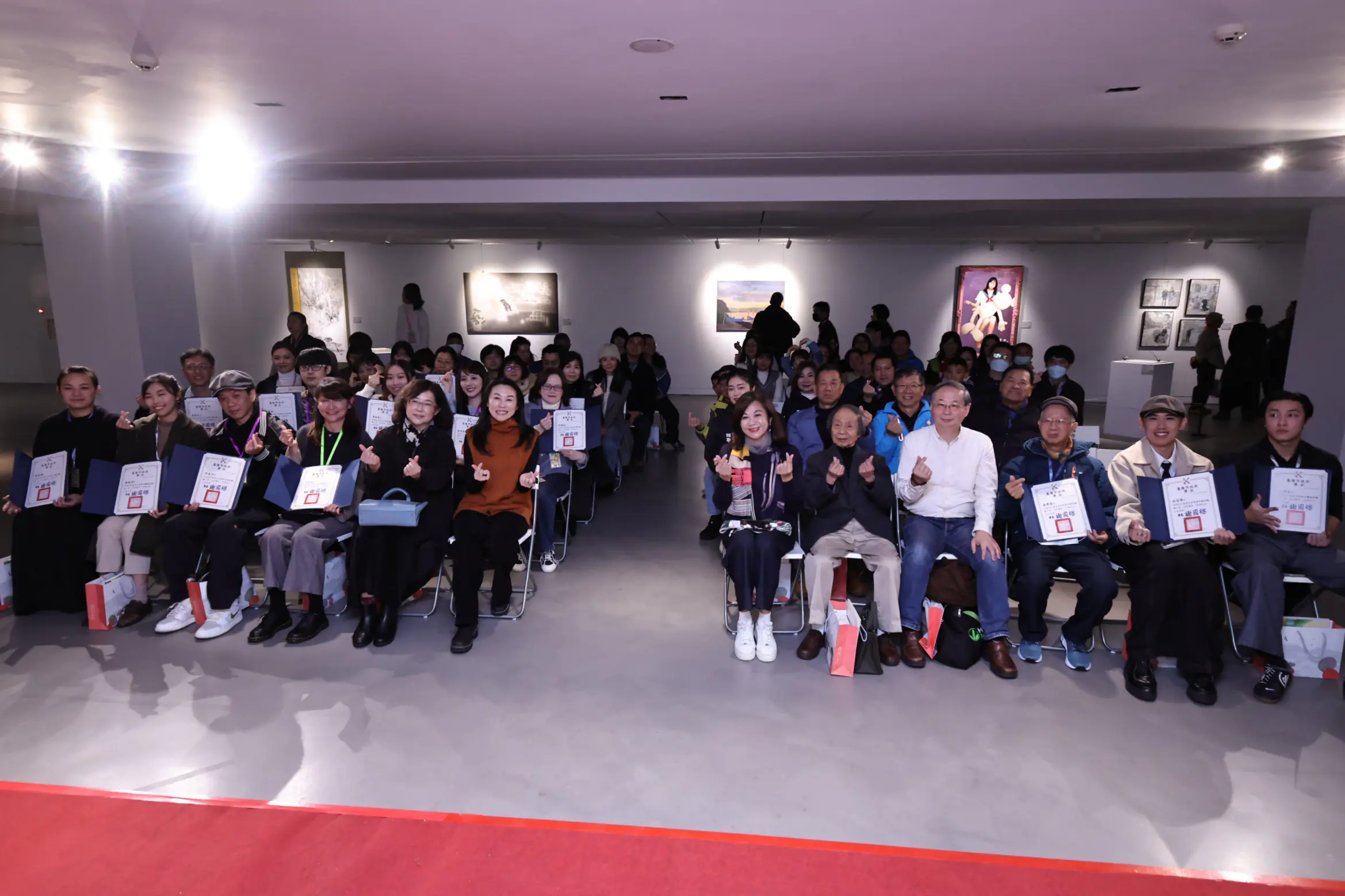 基隆美展盛大開幕 邱佩琳盼打造成為全台藝術愛好者的殿堂 基隆美展盛大開幕 邱佩琳盼打造成為全台藝術愛好者的殿堂