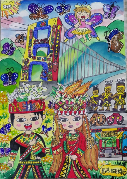 茂林生態繪畫競賽評選出爐 多元世代筆下紫斑蝶之美驚豔評審 茂林生態繪畫競賽評選出爐 多元世代筆下紫斑蝶之美驚豔評審